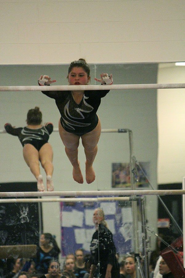 Plymouth Girls Gymnastics loses first meet of the season