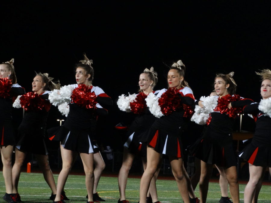 Canton PomPon delivers yet another dazzling performance that entertains the crowds at halftime.