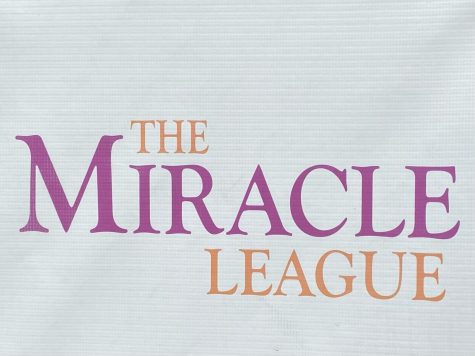 Sign displaying the MIracle Leauge of Plymouth outside the Bilkie Family Field.