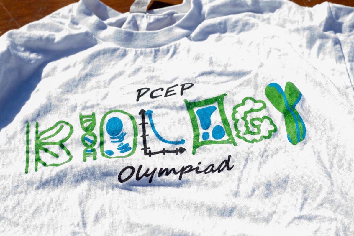 PCEP Biology Olympiad T-shirt. Sept. 17, 2024