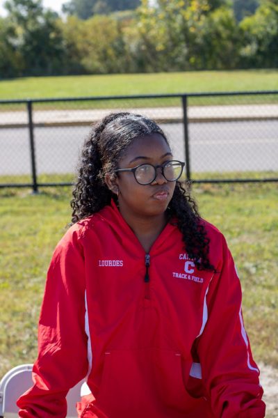 Canton senior Lourdes Stokes represents the Black Student Union Dance team. “It’s a club where people can embrace Black culture and dance,” Stokes said. "[The annual BSU show] is to showcase everyone's talents." Sept. 17, 2024.