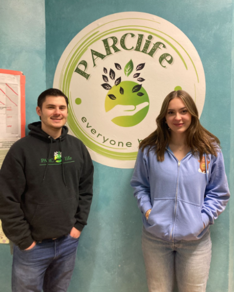 Joe McFarland (left), young adults program manager and Ellie McFarland (right), teens and tweens program manager, put their knowledge of child psychology together to help create the PARClife program. Jan 3, 2025.