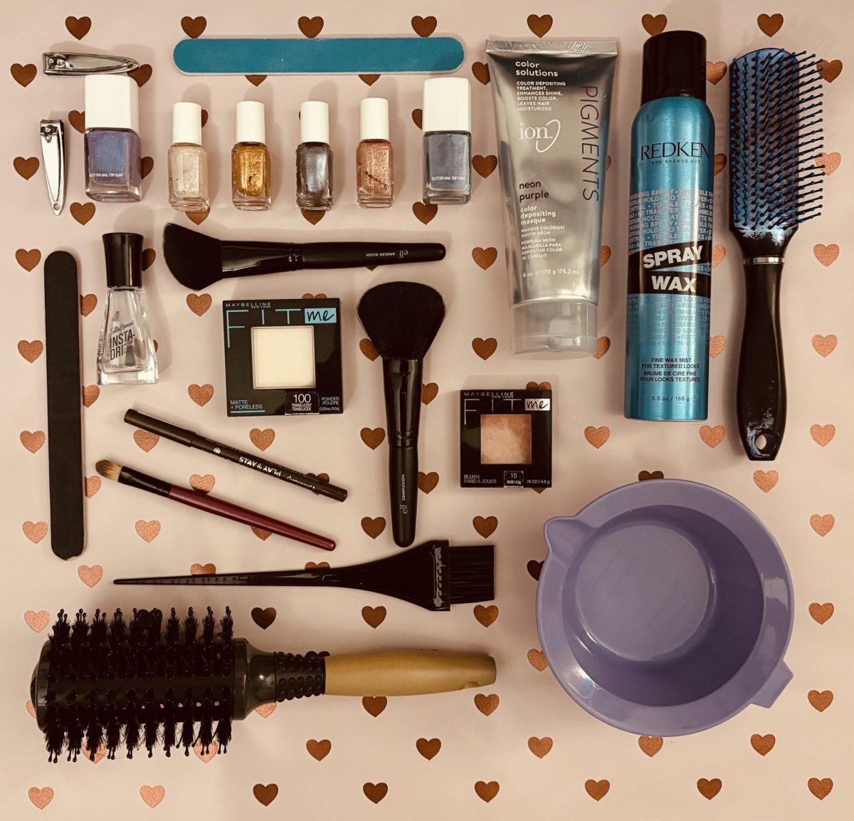 Various tools used by cosmetology students and licensed hair, nail and make-up artists. Jan. 5, 2026.